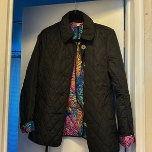 Lilly Pulitzer quilted jacket